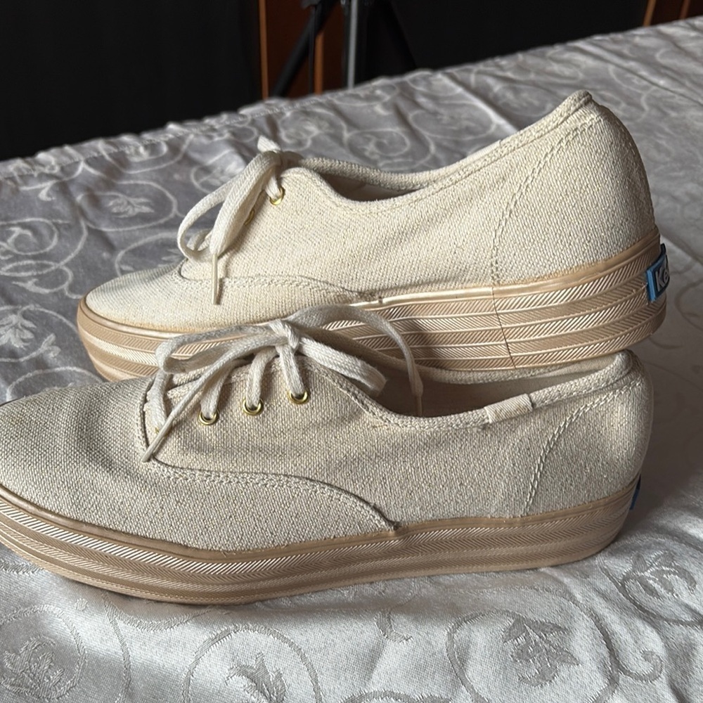 Keds Cream Sneakers Modern Chunky Design - Picture 4 of 15
